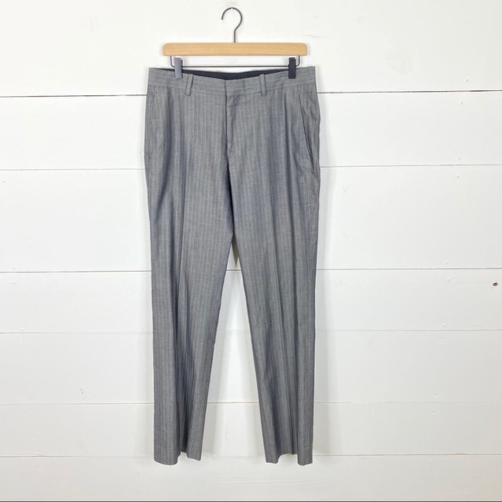Theory Slim Fit 100% Cotton Two Piece Suit - Picture 10 of 16
